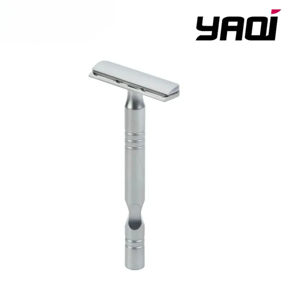 Safety Razor Handle - Matte YAQI Beard Shaver Chrome Color