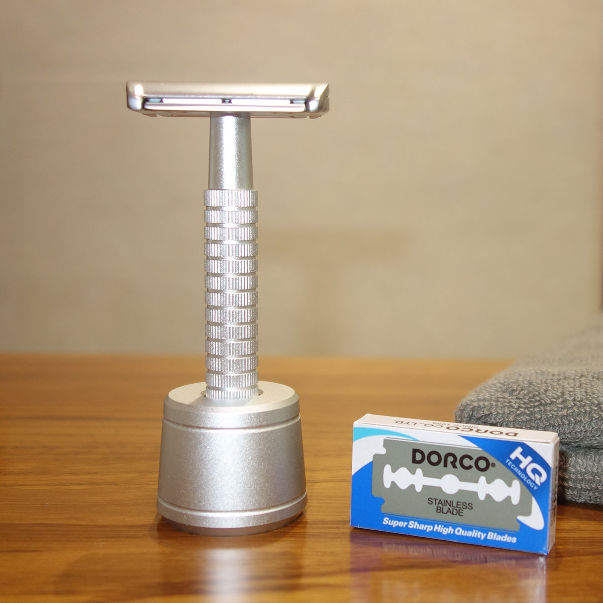Safety Razor Handle - iRAZOR Double Edge Safety Razor for