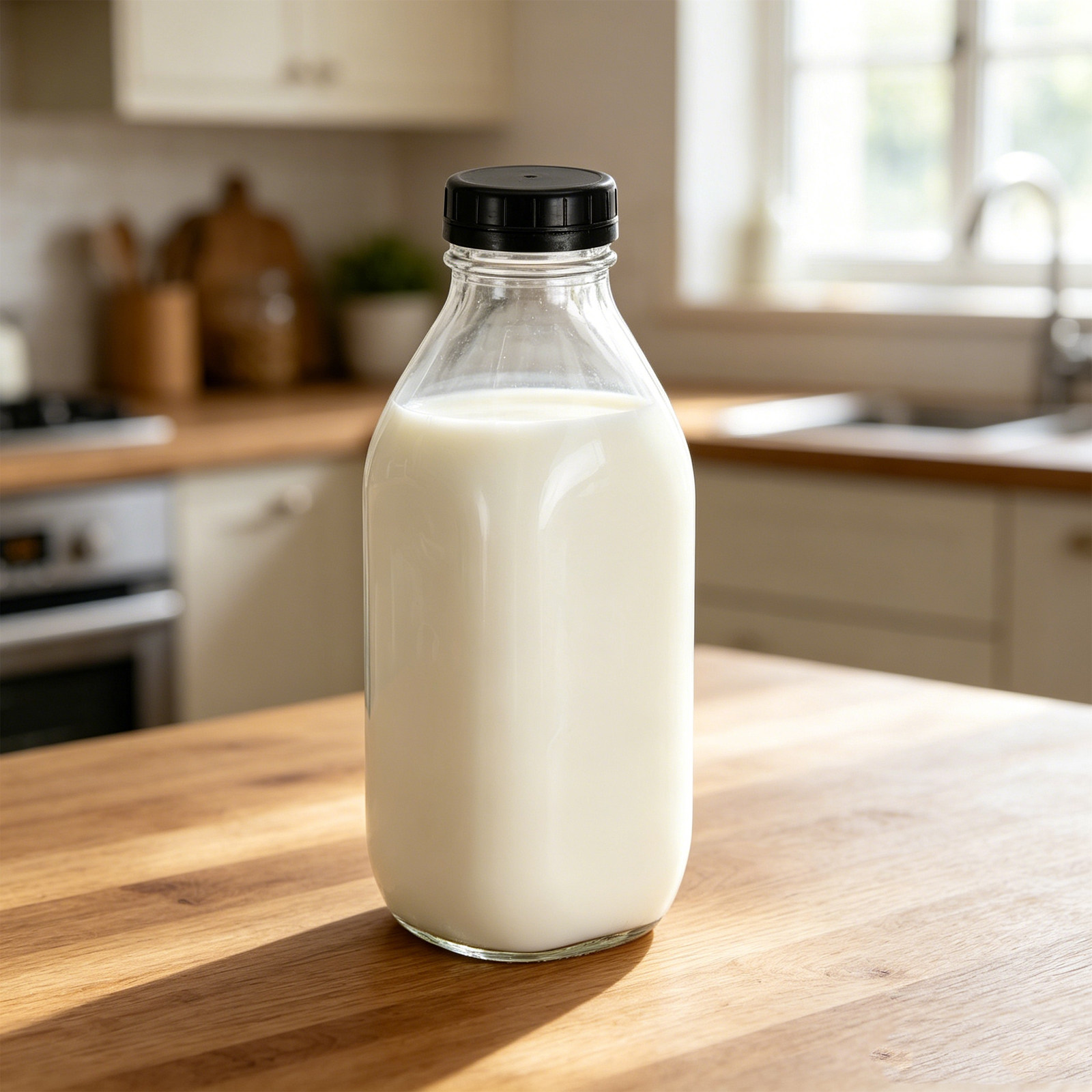 Reusable Bottle - 2Pcs Glass Milk Bottles Reusable Leak