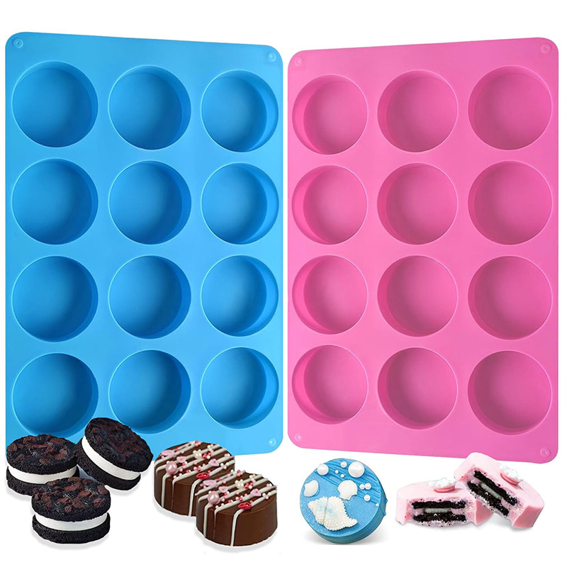 Round Silicone Molds 12-Cavity - огляд і ціна Eco Soap