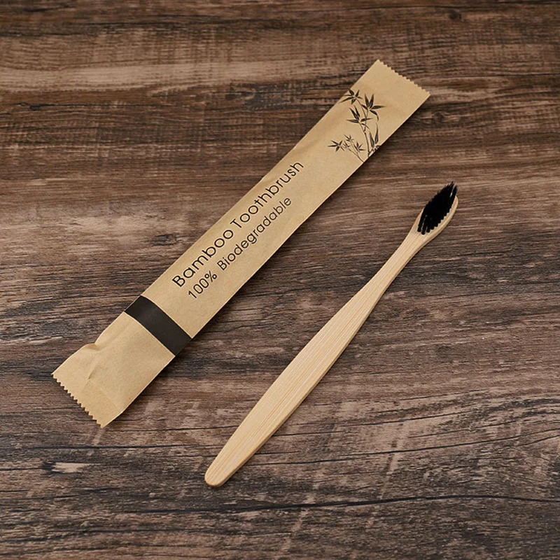 5/15pcs Colorful Toothbrush Na - огляд і ціна Bamboo Toothbrush