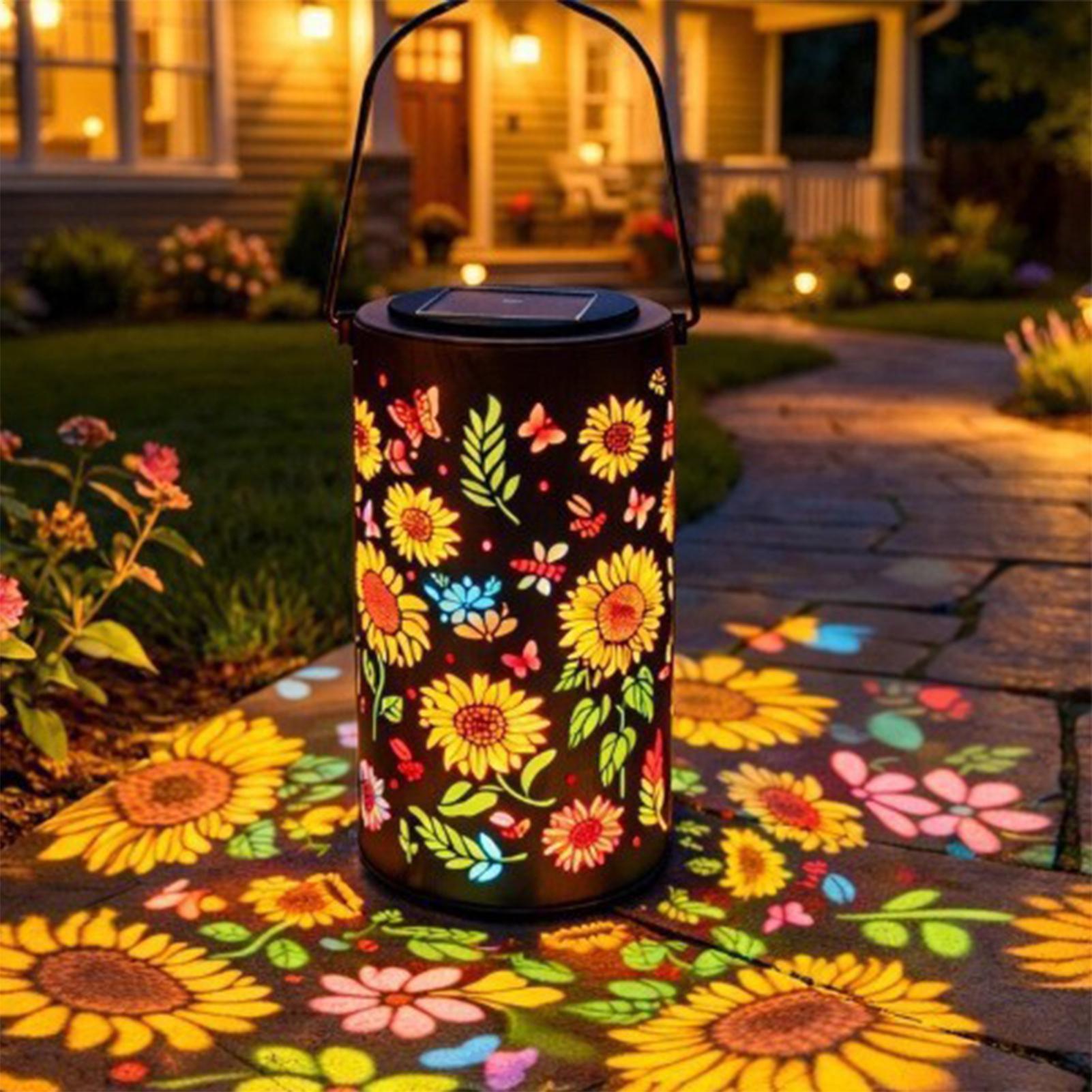 Sunflower Solar Lantern Weathe - огляд і ціна Solar Garden Light