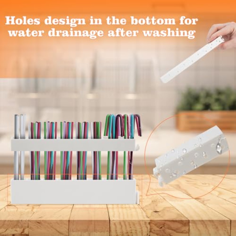 Straw Holder Straw Organizer R - огляд і ціна Reusable Straw