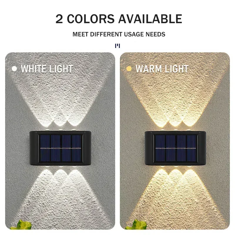 COB Solar Wall Lamp Outdoor Wa - огляд і ціна Solar Garden Light