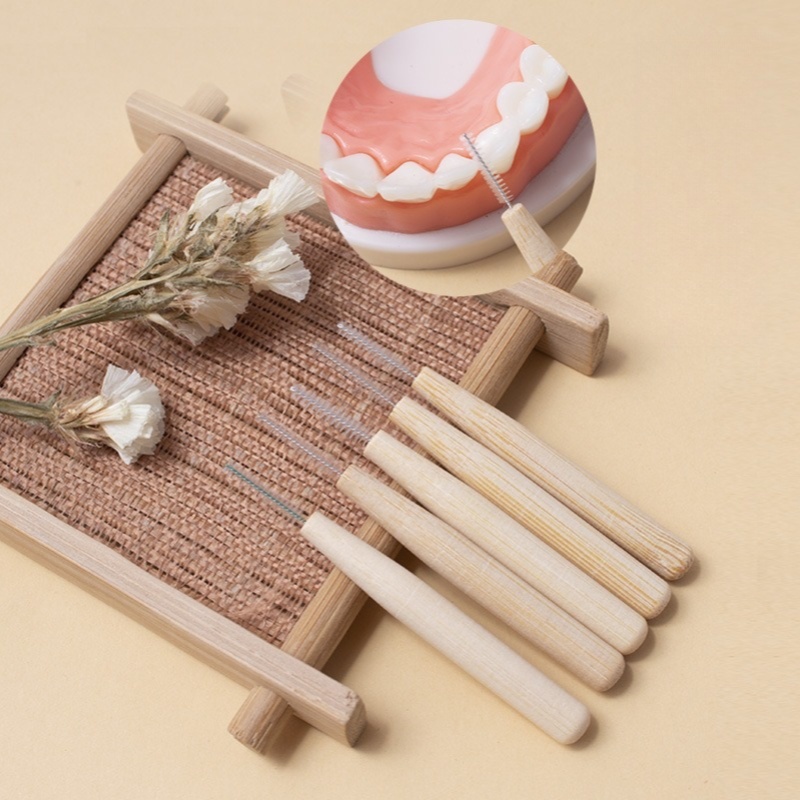 2 PCS Bamboo Interdental Brush - огляд і ціна Bamboo Toothbrush