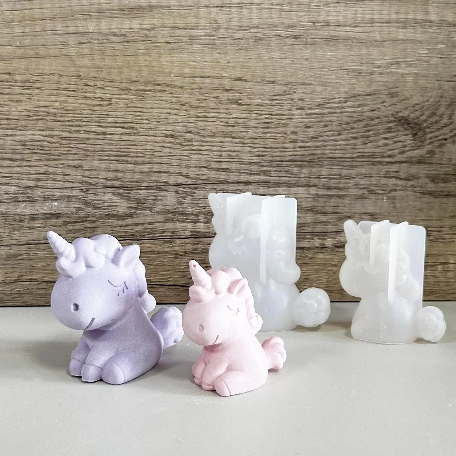 3D Geometric Silicone Unicorn  - огляд і ціна Eco Soap