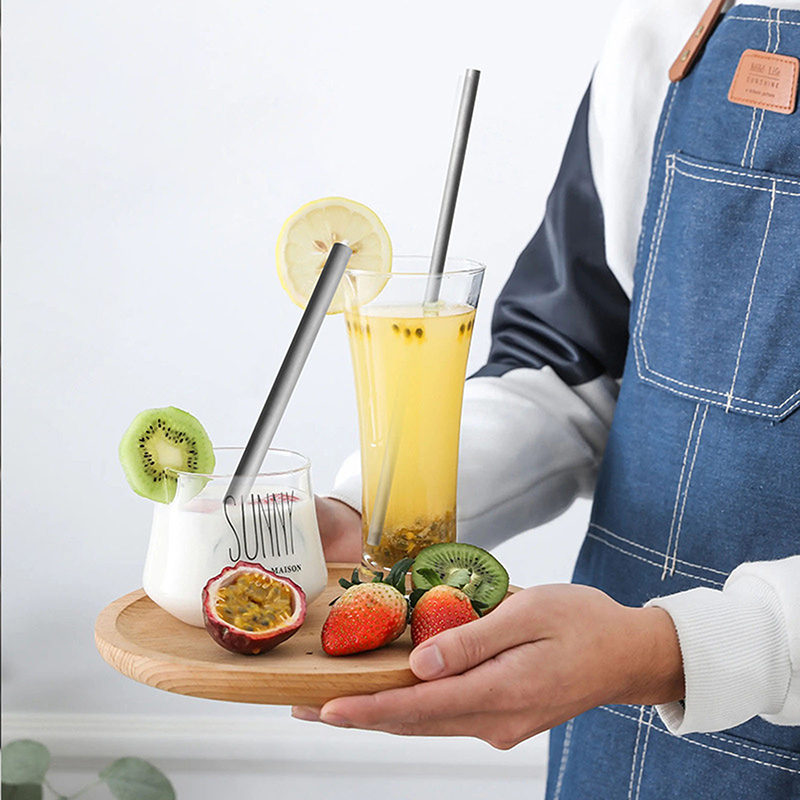 1Pcs Reusable Pure Titanium St - огляд і ціна Reusable Straw