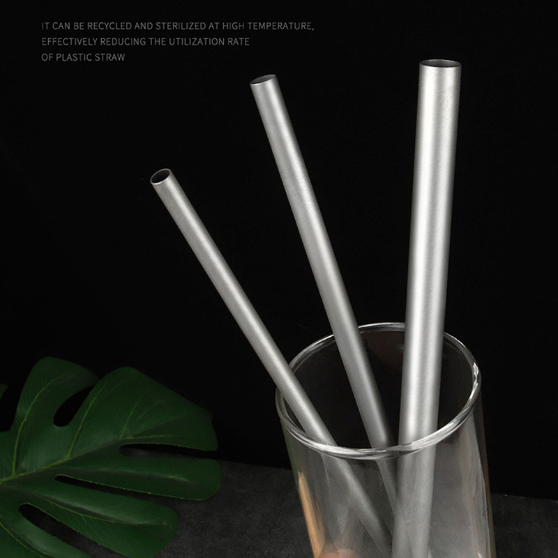 1Pcs Reusable Pure Titanium St - огляд і ціна Reusable Straw