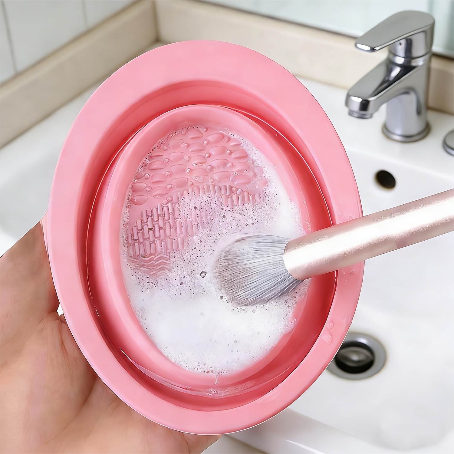 Foldable Silicone Makeup Brush - огляд і ціна Eco Sponge