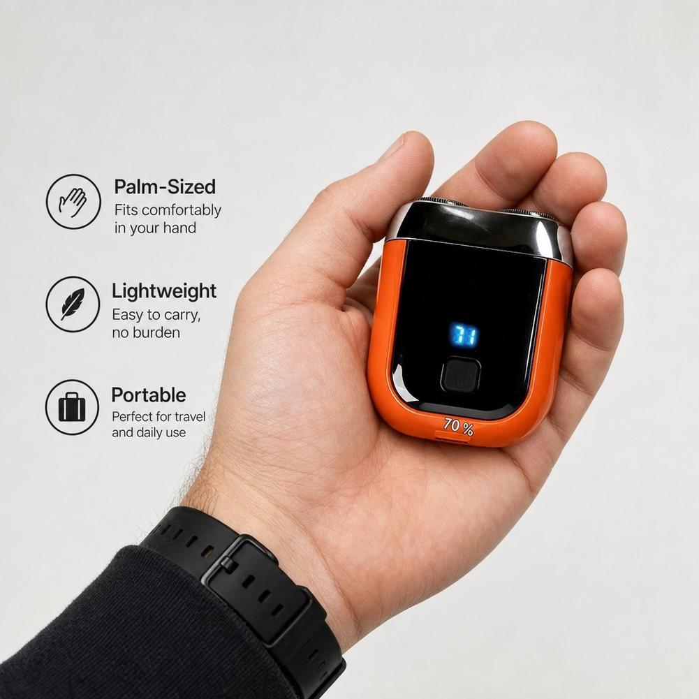 Portable Electric Shaver Doubl - огляд і ціна Safety Razor Handle