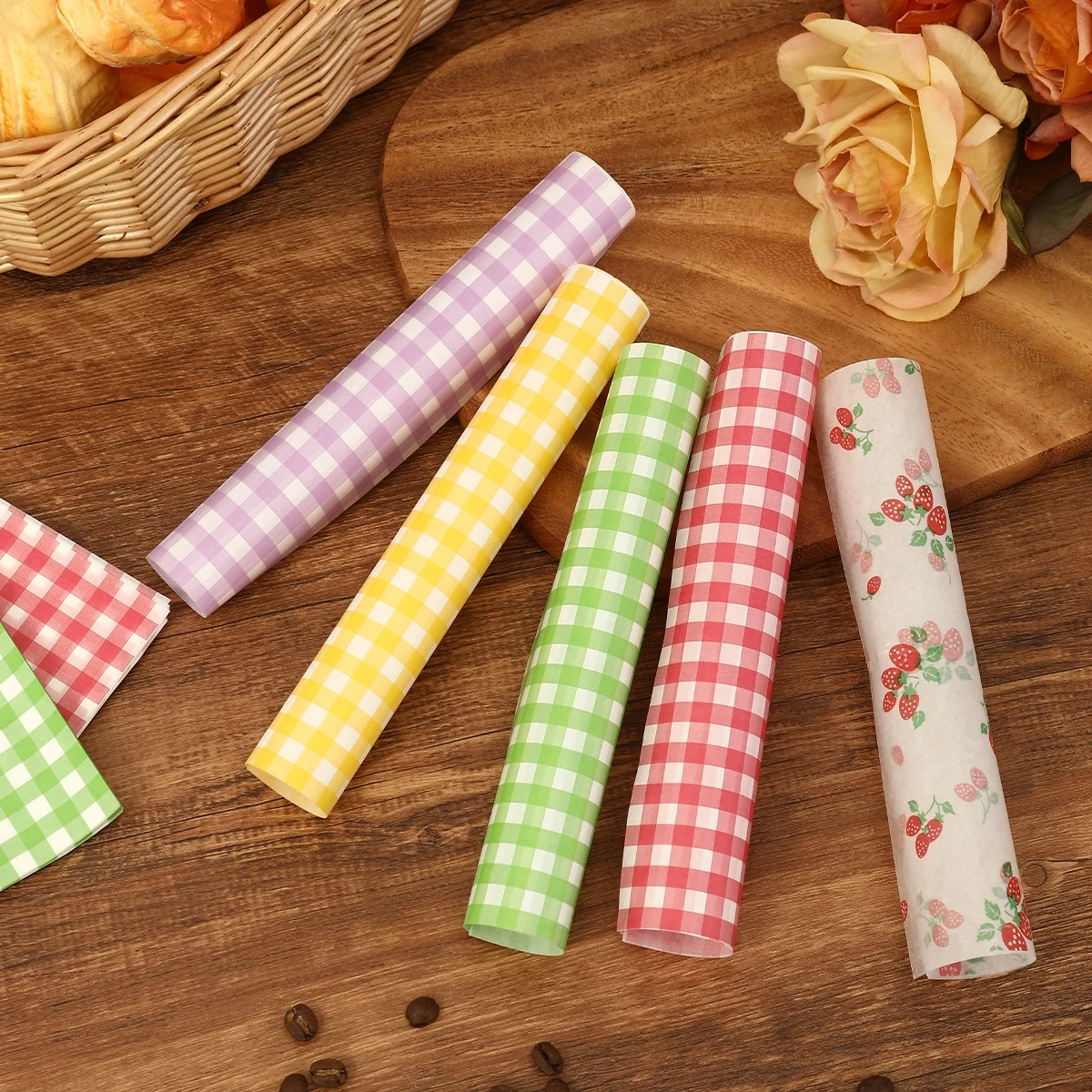50Pcs Oilproof Wrapping Paper  - огляд і ціна Beeswax Wrap