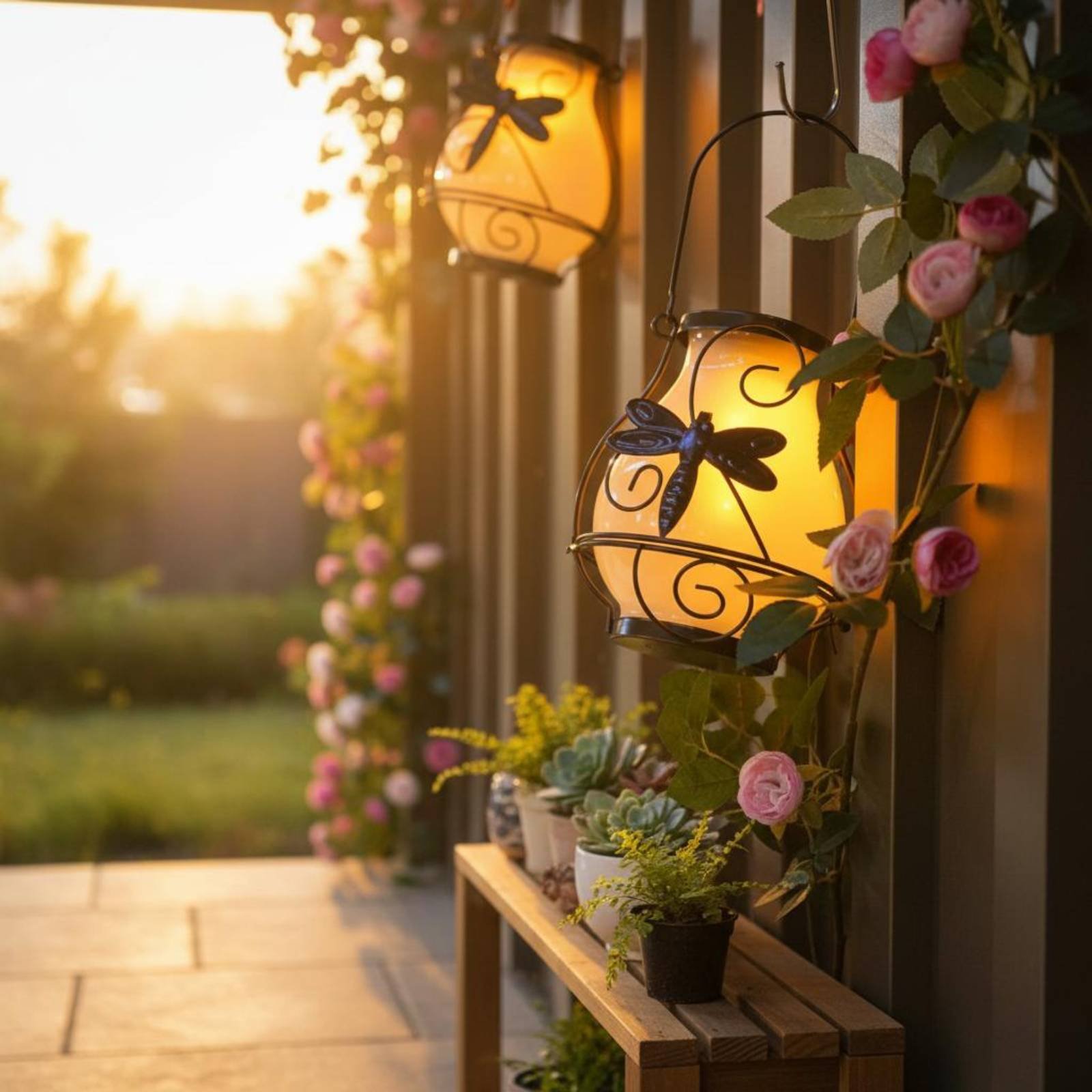 Solar Butterfly Lantern Waterp - огляд і ціна Solar Garden Light