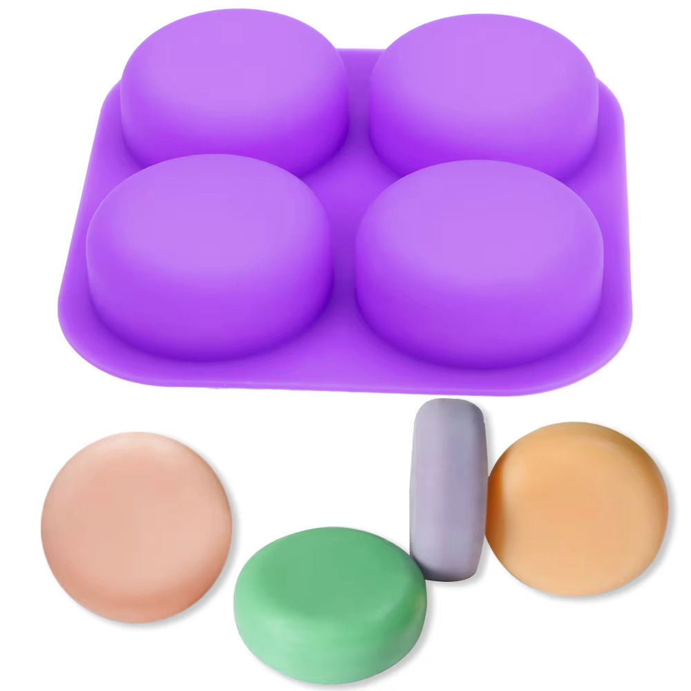1-2 PCS 4 Cavity Reusable Roun - огляд і ціна Eco Soap