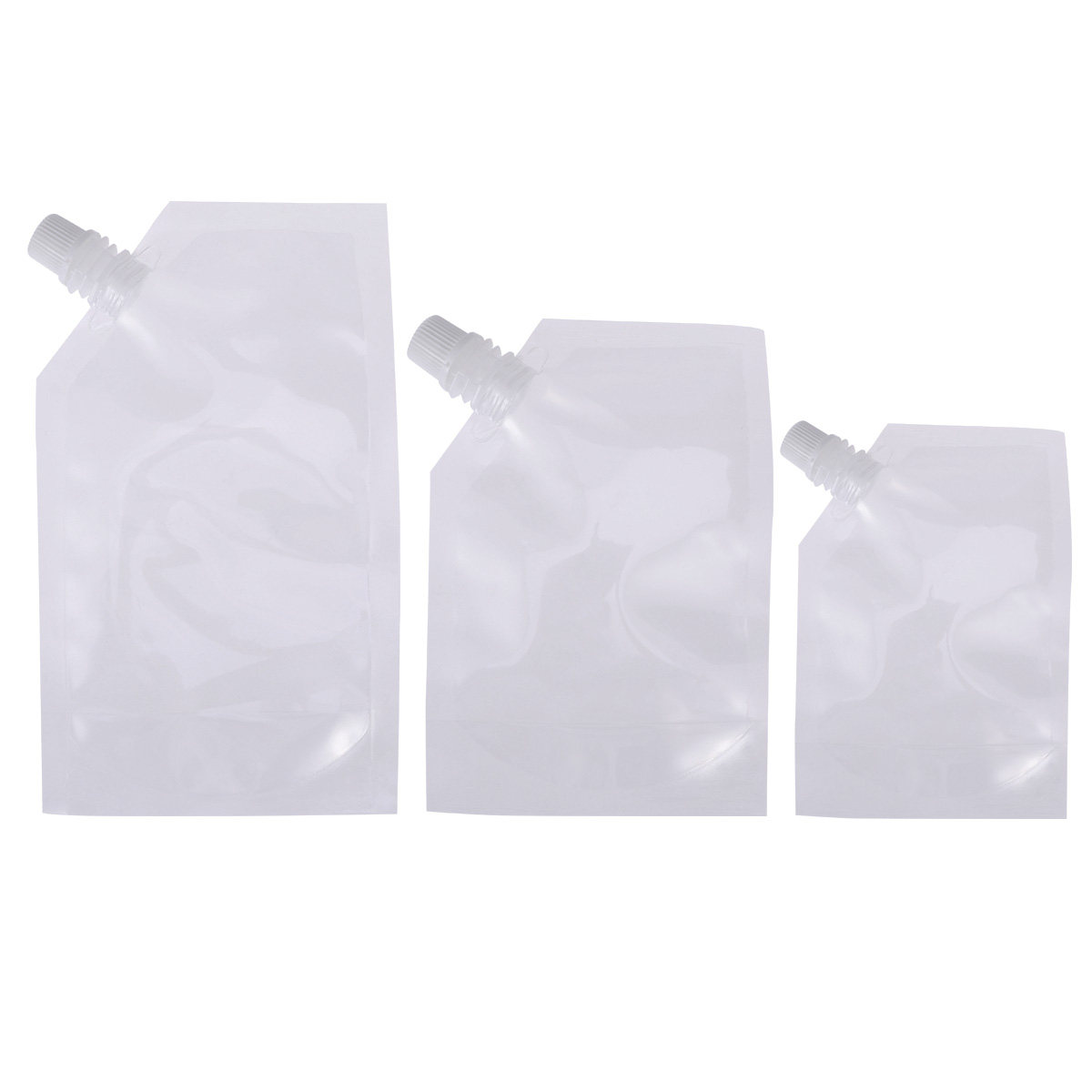 6Pcs Clear Plastic Drinks Flas - огляд і ціна Reusable Bottle