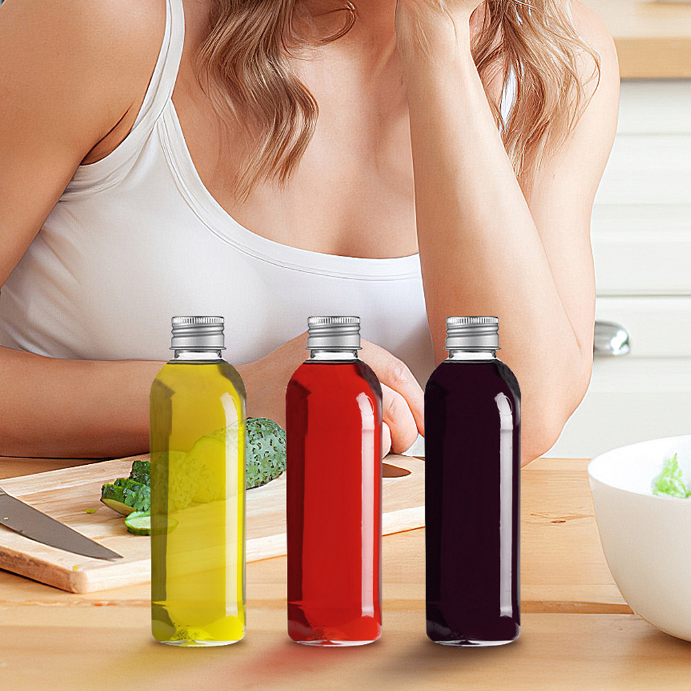 8Pcs Aluminum Cap Juice Bottle - огляд і ціна Reusable Bottle