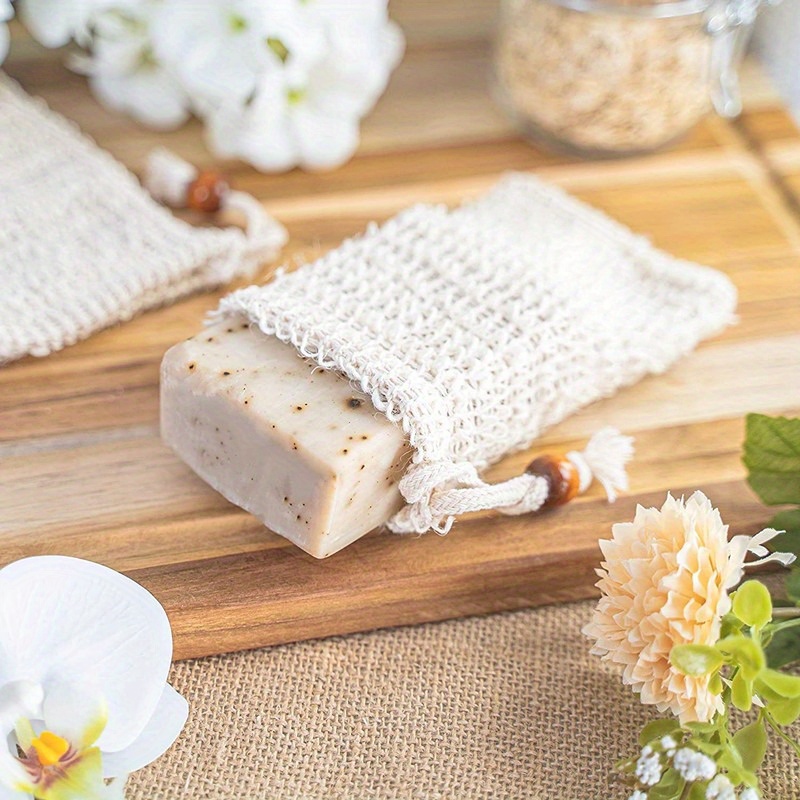 Soap Bag Set Natural Ramie Mes - огляд і ціна Eco Sponge