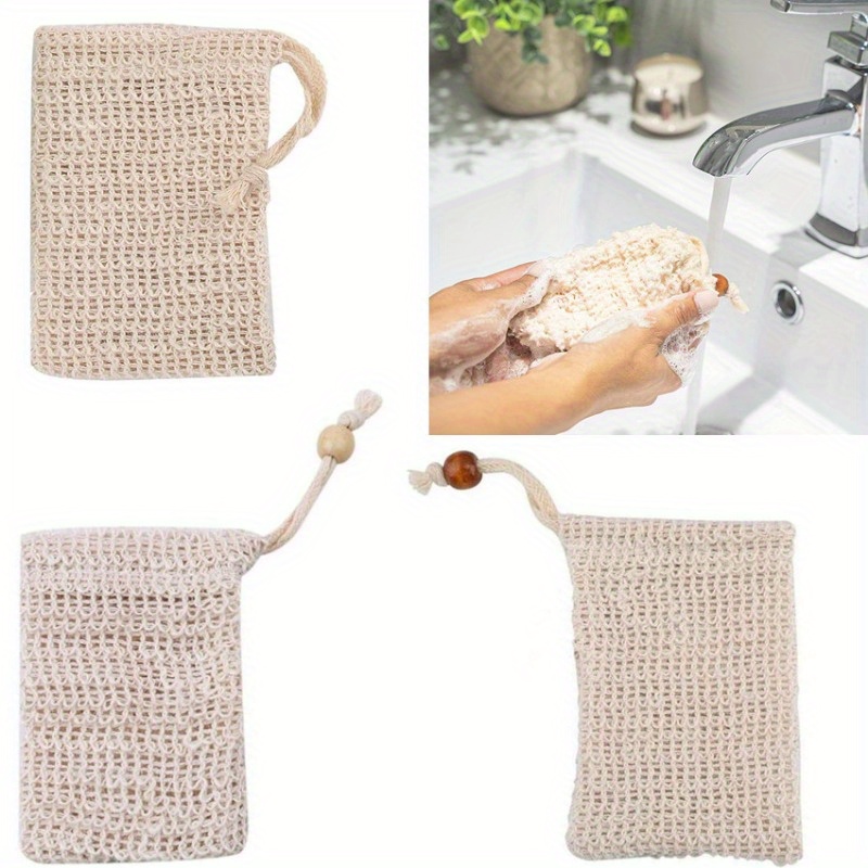 Soap Bag Set Natural Ramie Mes - огляд і ціна Eco Sponge