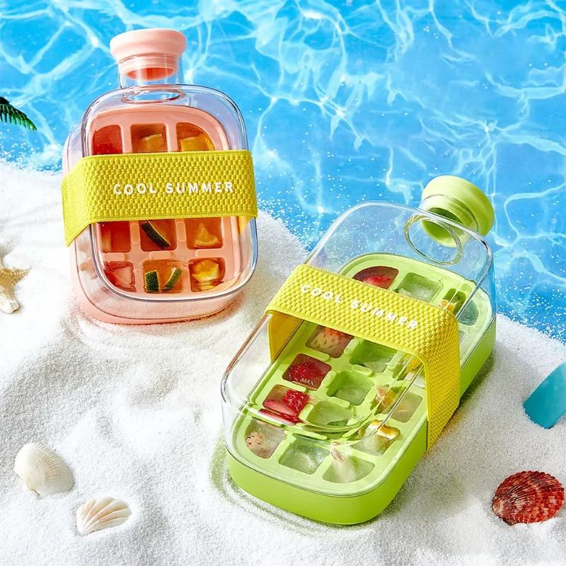 2 in 1 Press Type Cooling Cup  - огляд і ціна Reusable Bottle