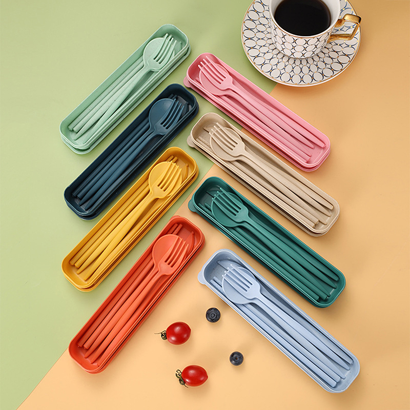 4Pcs/Set Portable Utensils Wit - огляд і ціна Reusable Straw