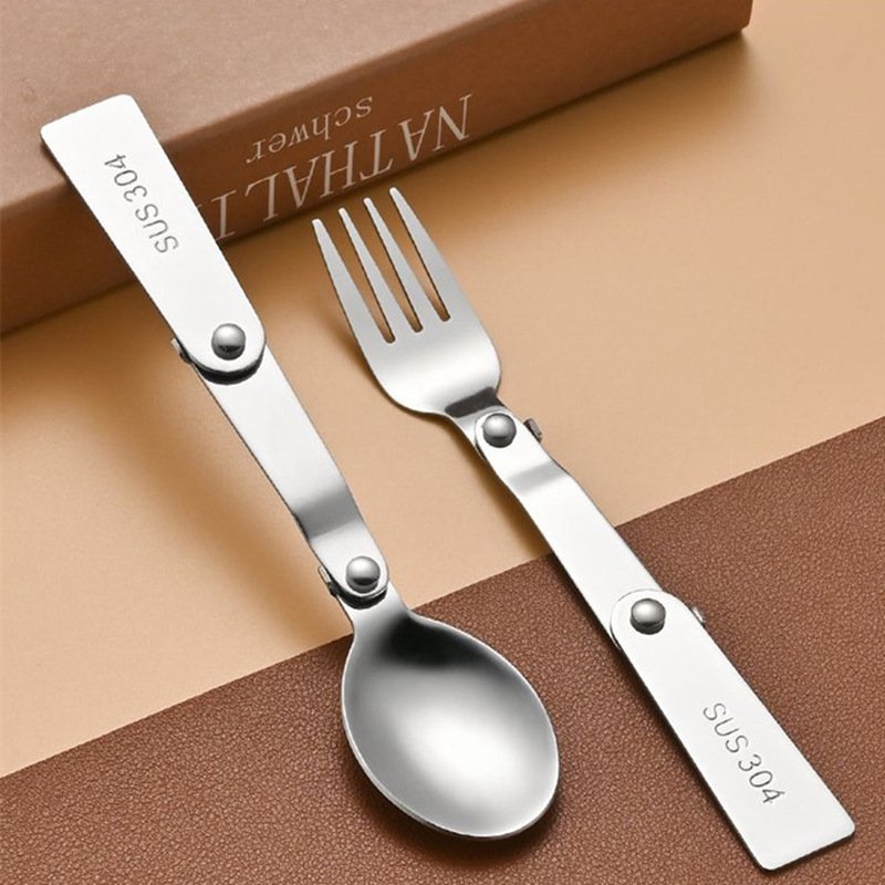 1PC/3PCS Stainless Steel Porta - огляд і ціна Bamboo Cutlery