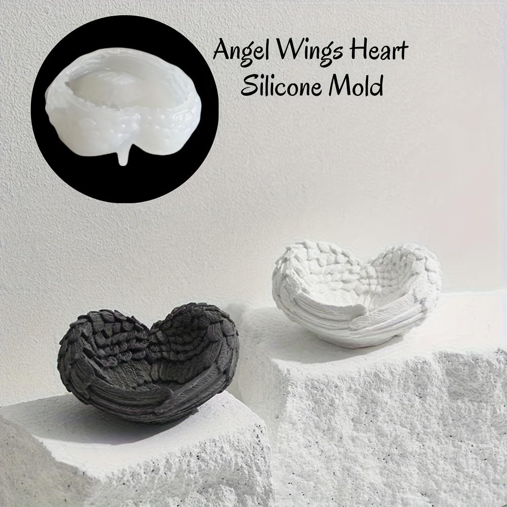 1pc Angel Wing Heart Silicone  - огляд і ціна Beeswax Wrap