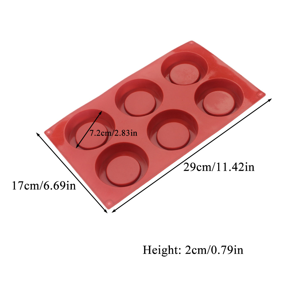 6 Grid Large Round Cylinder Si - огляд і ціна Eco Soap