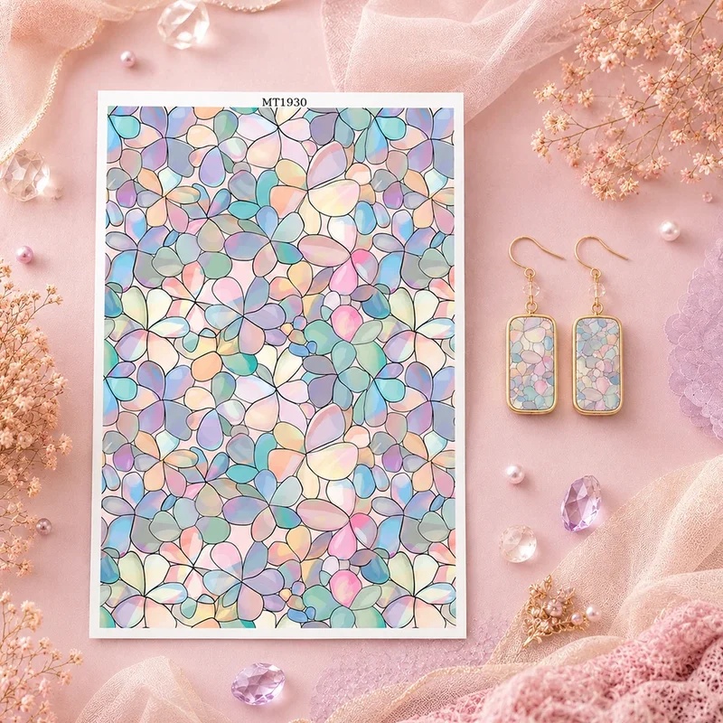 Stained Glass Flower Polymer C - огляд і ціна Beeswax Wrap