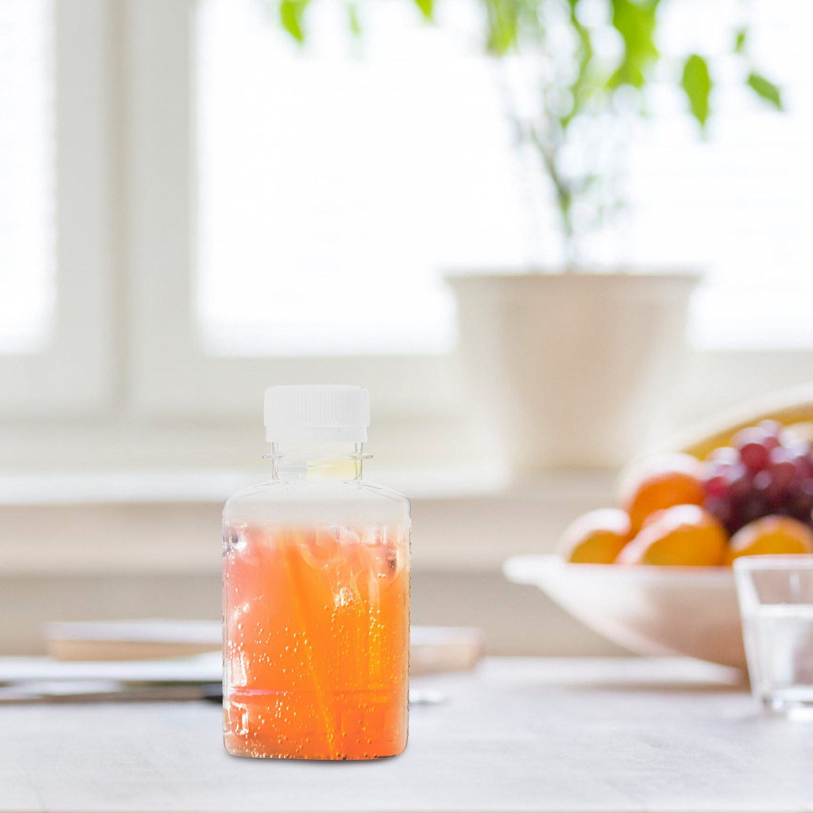 Clear Plastic Drink Bottles 10 - огляд і ціна Reusable Bottle