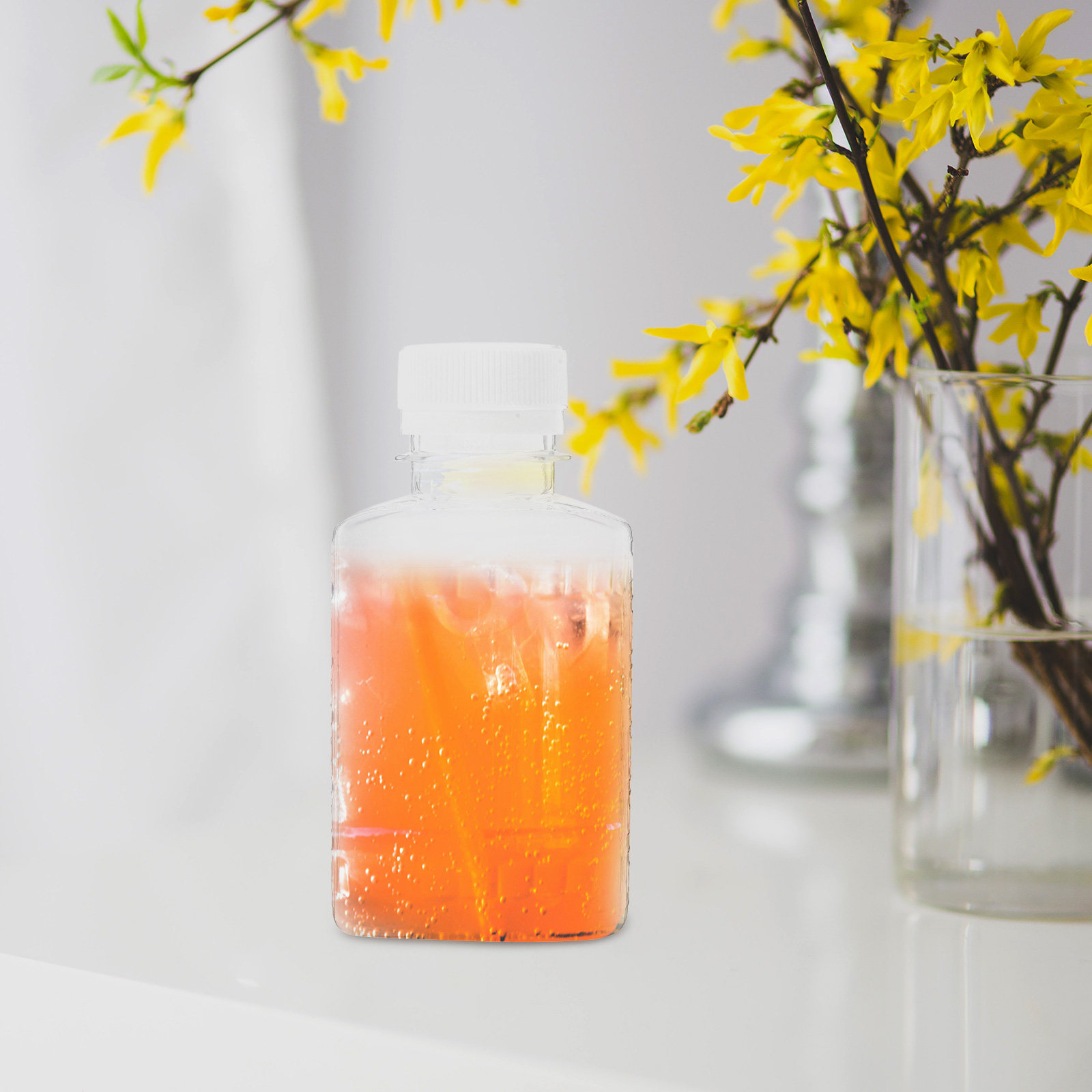 Clear Plastic Drink Bottles 10 - огляд і ціна Reusable Bottle